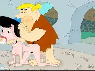 Fred e barney ' cazzo betty flintstones via cartone animato video porno di cartoni animati